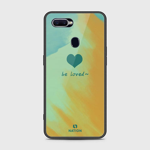 Oppo F9 / F9 Pro Cover - Onation Heart Series - HQ Ultra Shine Premium Infinity Glass Soft Silicon Borders Case