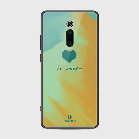 Xiaomi Mi 9T Cover - Onation Heart Series - HQ Ultra Shine Premium Infinity Glass Soft Silicon Borders Case