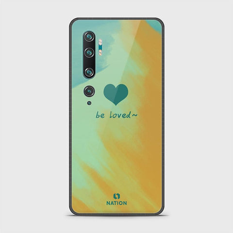 Xiaomi Mi Note 10 Pro Cover - Onation Heart Series - HQ Ultra Shine Premium Infinity Glass Soft Silicon Borders Case