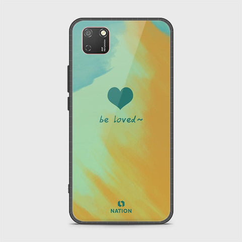 Honor 9S Cover - Onation Heart Series - HQ Ultra Shine Premium Infinity Glass Soft Silicon Borders Case