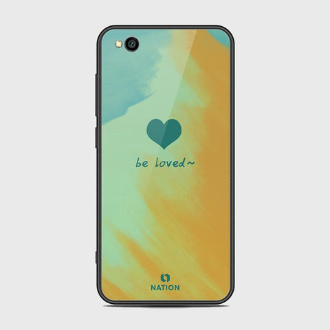 Xiaomi Redmi Go Cover - Onation Heart Series - HQ Ultra Shine Premium Infinity Glass Soft Silicon Borders Case