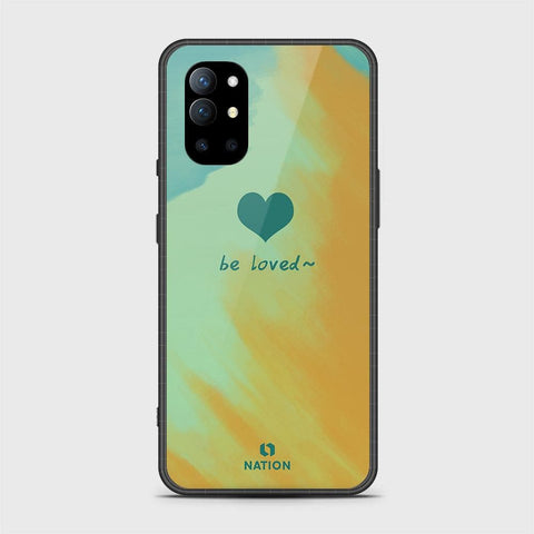 OnePlus 9R Cover - Onation Heart Series - HQ Ultra Shine Premium Infinity Glass Soft Silicon Borders Case