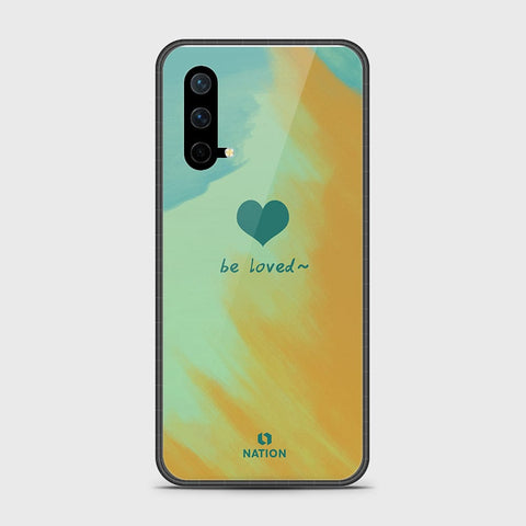 OnePlus Nord CE 5G Cover- Onation Heart Series - HQ Ultra Shine Premium Infinity Glass Soft Silicon Borders Case