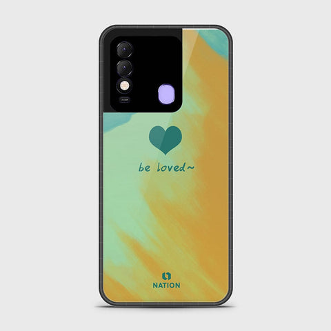 Tecno Spark 8 Cover- Onation Heart Series - HQ Ultra Shine Premium Infinity Glass Soft Silicon Borders Case