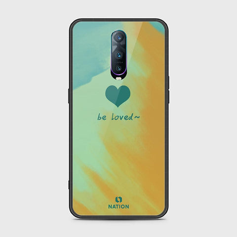 OPPO R17 Pro Cover - ONation Heart Series - HQ Ultra Shine Premium Infinity Glass Soft Silicon Borders Case