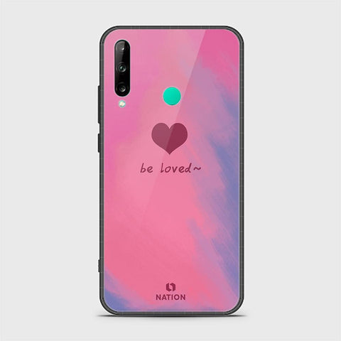 Huawei Y7P Cover - ONation Heart Series - HQ Ultra Shine Premium Infinity Glass Soft Silicon Borders Case