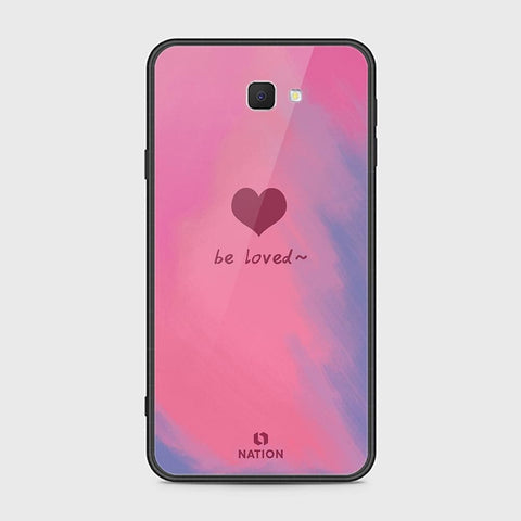 Samsung Galaxy J7 Prime Cover - ONation Heart Series - HQ Ultra Shine Premium Infinity Glass Soft Silicon Borders Case