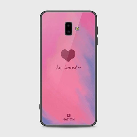 Samsung Galaxy J6 Plus 2018 Cover - Onation Heart Series - HQ Ultra Shine Premium Infinity Glass Soft Silicon Borders Case