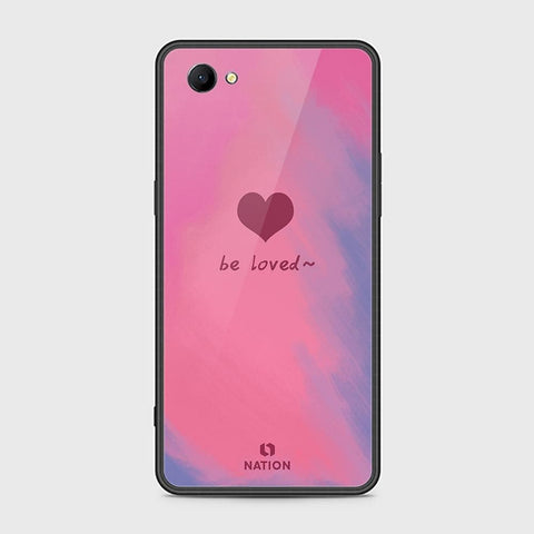 Oppo A3 Cover - Onation Heart Series - HQ Ultra Shine Premium Infinity Glass Soft Silicon Borders Case