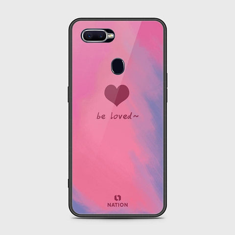 Oppo F9 / F9 Pro Cover - Onation Heart Series - HQ Ultra Shine Premium Infinity Glass Soft Silicon Borders Case