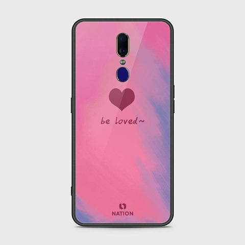 Oppo A9x Cover - Onation Heart Series - HQ Ultra Shine Premium Infinity Glass Soft Silicon Borders Case