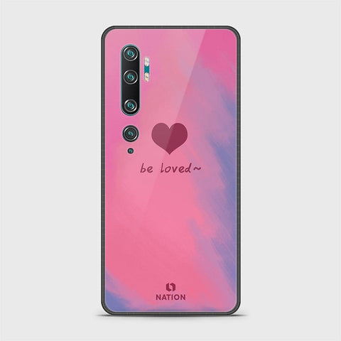 Xiaomi Mi Note 10 Cover - Onation Heart Series - HQ Ultra Shine Premium Infinity Glass Soft Silicon Borders Case