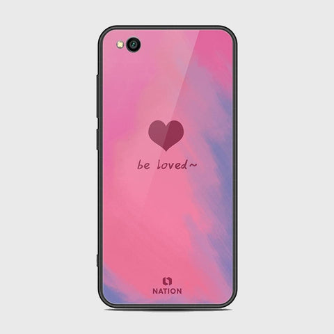 Xiaomi Redmi Go Cover - Onation Heart Series - HQ Ultra Shine Premium Infinity Glass Soft Silicon Borders Case