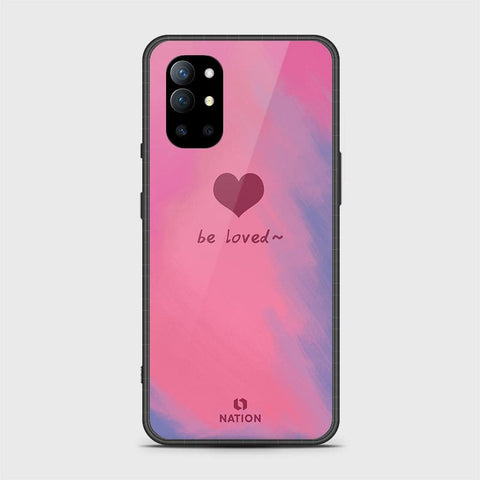 OnePlus 9R Cover - Onation Heart Series - HQ Ultra Shine Premium Infinity Glass Soft Silicon Borders Case