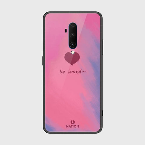 OnePlus 7T Pro Cover - ONation Heart Series - HQ Ultra Shine Premium Infinity Glass Soft Silicon Borders Case