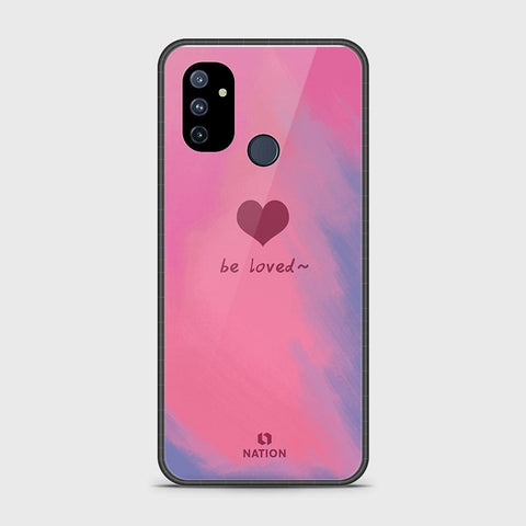 OnePlus Nord N100 Cover- Onation Heart Series - HQ Ultra Shine Premium Infinity Glass Soft Silicon Borders Case
