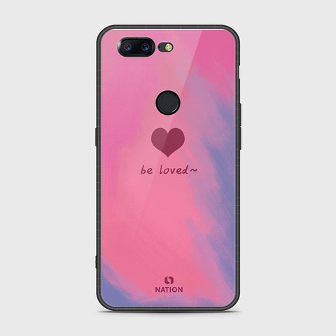 OnePlus 5T Cover- Onation Heart Series - HQ Ultra Shine Premium Infinity Glass Soft Silicon Borders Case