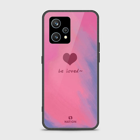 Realme 9 4G Cover- Onation Heart Series - HQ Ultra Shine Premium Infinity Glass Soft Silicon Borders Case