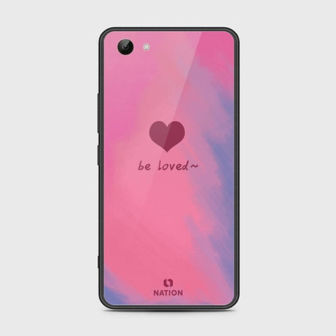 Vivo Y81 Cover - ONation Heart Series - HQ Ultra Shine Premium Infinity Glass Soft Silicon Borders Case