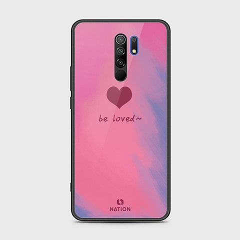 Xiaomi Poco M2 Cover - ONation Heart Series - HQ Ultra Shine Premium Infinity Glass Soft Silicon Borders Case