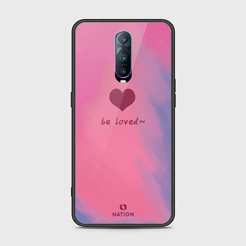 OPPO R17 Pro Cover - ONation Heart Series - HQ Ultra Shine Premium Infinity Glass Soft Silicon Borders Case