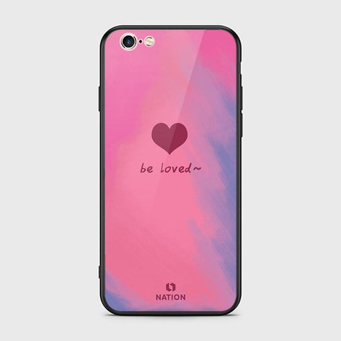 iPhone 6S / 6 Cover - ONation Heart Series - HQ Ultra Shine Premium Infinity Glass Soft Silicon Borders Case