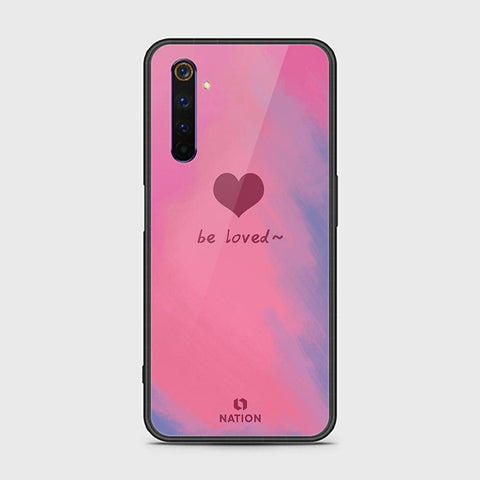 Realme 6 Pro Cover - ONation Heart Series - HQ Ultra Shine Premium Infinity Glass Soft Silicon Borders Case