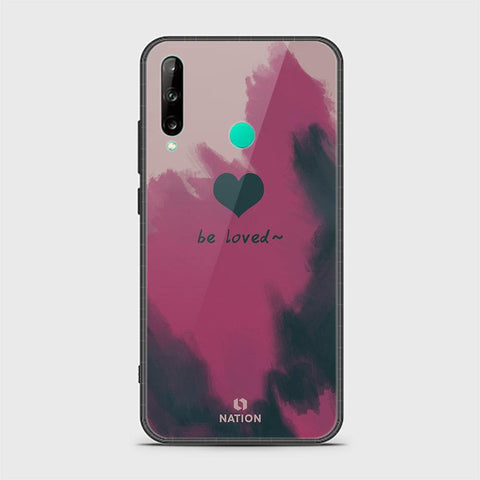 Huawei Y7P Cover - ONation Heart Series - HQ Ultra Shine Premium Infinity Glass Soft Silicon Borders Case