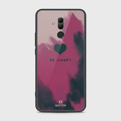 Huawei Mate 20 Lite Cover - ONation Heart Series - HQ Ultra Shine Premium Infinity Glass Soft Silicon Borders Case