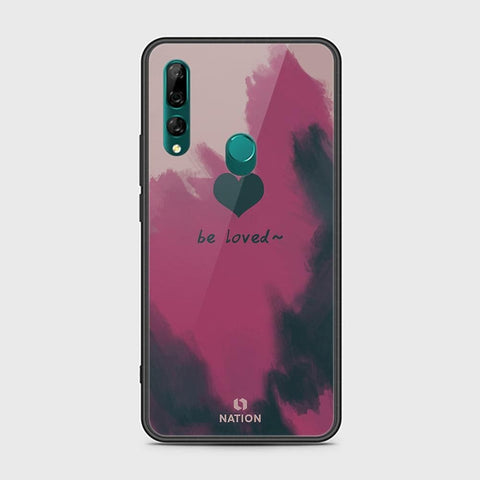 Honor 9X Cover - ONation Heart Series - HQ Ultra Shine Premium Infinity Glass Soft Silicon Borders Case