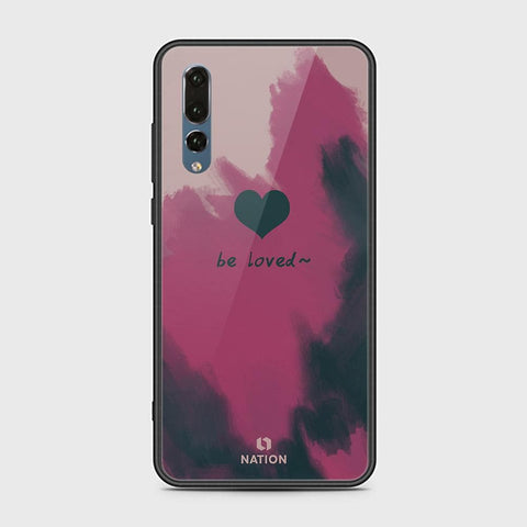 Huawei P20 Pro Cover - ONation Heart Series - HQ Ultra Shine Premium Infinity Glass Soft Silicon Borders Case