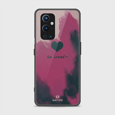OnePlus 9 Pro Cover - ONation Heart Series - HQ Ultra Shine Premium Infinity Glass Soft Silicon Borders Case