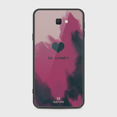 Samsung Galaxy J7 Prime Cover - ONation Heart Series - HQ Ultra Shine Premium Infinity Glass Soft Silicon Borders Case