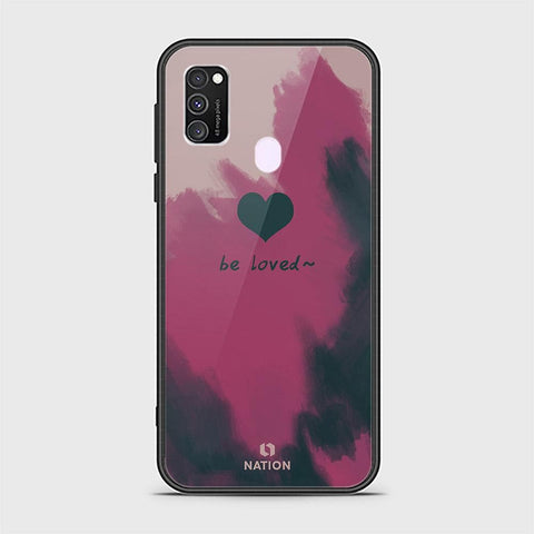 Samsung Galaxy M30s Cover - Onation Heart Series - HQ Ultra Shine Premium Infinity Glass Soft Silicon Borders Case