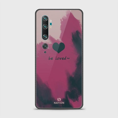 Xiaomi Mi Note 10 Cover - Onation Heart Series - HQ Ultra Shine Premium Infinity Glass Soft Silicon Borders Case