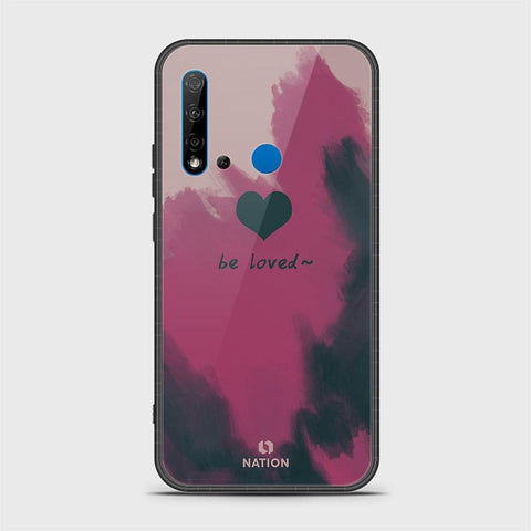 Huawi P20 Lite 2019 Cover - Onation Heart Series - HQ Ultra Shine Premium Infinity Glass Soft Silicon Borders Case