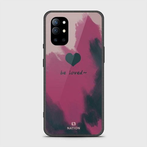 OnePlus 9R Cover - Onation Heart Series - HQ Ultra Shine Premium Infinity Glass Soft Silicon Borders Case