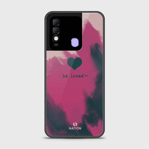 Tecno Spark 8 Cover- Onation Heart Series - HQ Ultra Shine Premium Infinity Glass Soft Silicon Borders Case