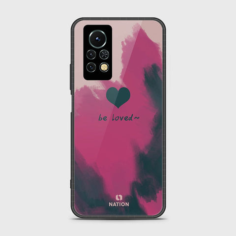 Infinix Note 11s Cover- Onation Heart Series - HQ Ultra Shine Premium Infinity Glass Soft Silicon Borders Case