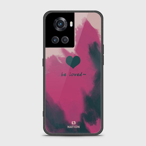 OnePlus 10R Cover- Onation Heart Series - HQ Ultra Shine Premium Infinity Glass Soft Silicon Borders Case