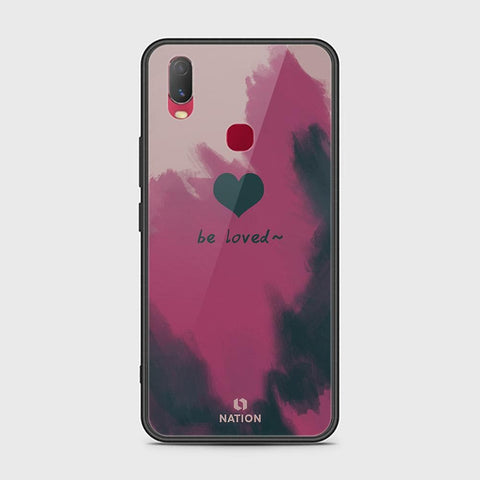 Vivo Y11 2019 Cover - ONation Heart Series - HQ Ultra Shine Premium Infinity Glass Soft Silicon Borders Case