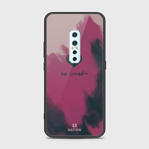 Vivo V17 Pro Cover - ONation Heart Series - HQ Ultra Shine Premium Infinity Glass Soft Silicon Borders Case