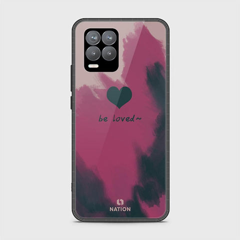 Realme 8 Pro Cover - ONation Heart Series - HQ Ultra Shine Premium Infinity Glass Soft Silicon Borders Case