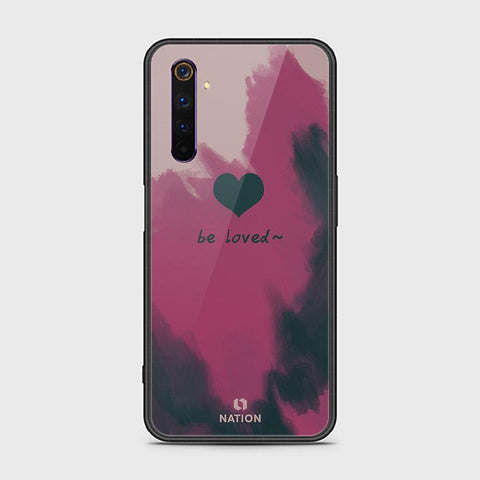 Realme 6 Pro Cover - ONation Heart Series - HQ Ultra Shine Premium Infinity Glass Soft Silicon Borders Case