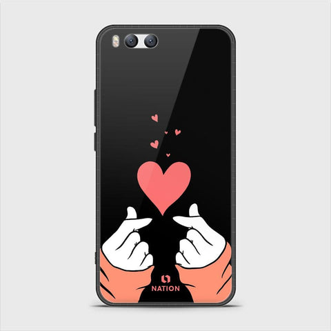 Xiaomi Mi 6 Cover - Onation Heart Series - HQ Ultra Shine Premium Infinity Glass Soft Silicon Borders Case