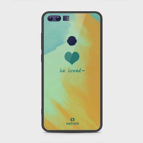 Huawei Honor 8 Cover - Onation Heart Series - HQ Ultra Shine Premium Infinity Glass Soft Silicon Borders Case