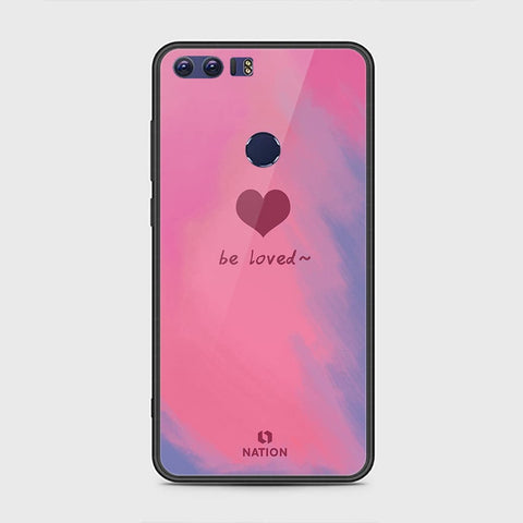 Huawei Honor 8 Cover - Onation Heart Series - HQ Ultra Shine Premium Infinity Glass Soft Silicon Borders Case