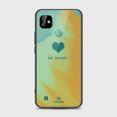 Infinix Smart HD 2021 Cover- Onation Heart Series - HQ Ultra Shine Premium Infinity Glass Soft Silicon Borders Case