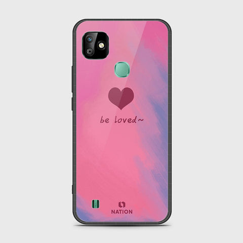 Infinix Smart HD 2021 Cover- Onation Heart Series - HQ Ultra Shine Premium Infinity Glass Soft Silicon Borders Case