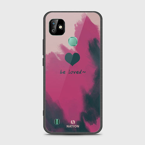 Infinix Smart HD 2021 Cover- Onation Heart Series - HQ Ultra Shine Premium Infinity Glass Soft Silicon Borders Case